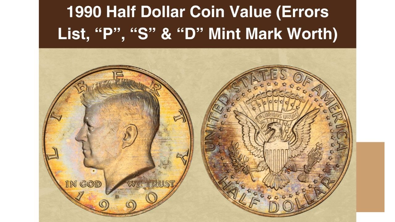 1990 Half Dollar Coin
